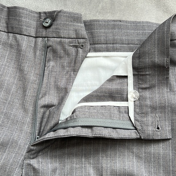 Never Worn | Like New | Perry Ellis Dress Pants | pinstripe pattern - Picture 5 of 10